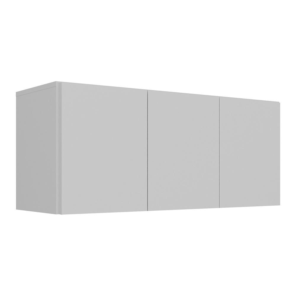 Armário de Cozinha Aéreo 3 Portas Multimóveis MP2155 Branco