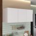 Armário de Cozinha Aéreo 3 Portas Multimóveis MP2155 Branco