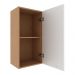 Armário de Cozinha Aéreo com 1 Porta 40cm Multimóveis CR20416 Freijó/Branco