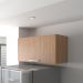 Armário de Cozinha Aéreo com 1 Porta Basculante 80cm Multimóveis CR20417 Freijó