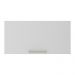 Armário de Cozinha Aéreo com 1 Porta Basculante 80cm Multimóveis CR20417 Freijó/Branco