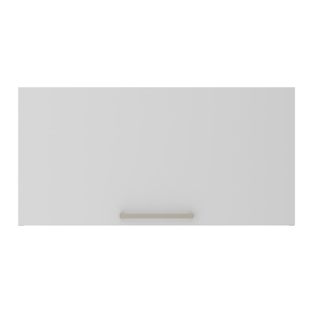 Armário de Cozinha Aéreo com 1 Porta Basculante 80cm Multimóveis CR20417 Freijó/Branco