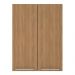 Armário de Cozinha Aéreo com 2 Portas 60cm Multimóveis CR20426 Freijó