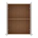 Armário de Cozinha Aéreo com 2 Portas 60cm Multimóveis CR20426 Freijó/Branco