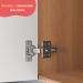 Armário de Cozinha Aéreo com 2 Portas 80cm Multimóveis CR20394 Freijó/Branco