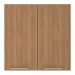 Armário de Cozinha Aéreo com 2 Portas 80cm Multimóveis CR20414 Freijó