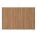 Armário de Cozinha Aéreo com 3 Portas 120cm Multimóveis CR20442 Freijó