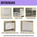 Armário de Cozinha Aéreo com Balcão para Pia 105cm Siena Multimóveis MP2252 Branco/Lacca Fumê