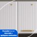 Armário de Cozinha Aéreo de Aço com 3 Portas 105cm Multimóveis CR20358 Branco