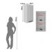 Armário de Cozinha Aéreo em MDF com 1 Porta 40cm Multimóveis CR20432 Branco