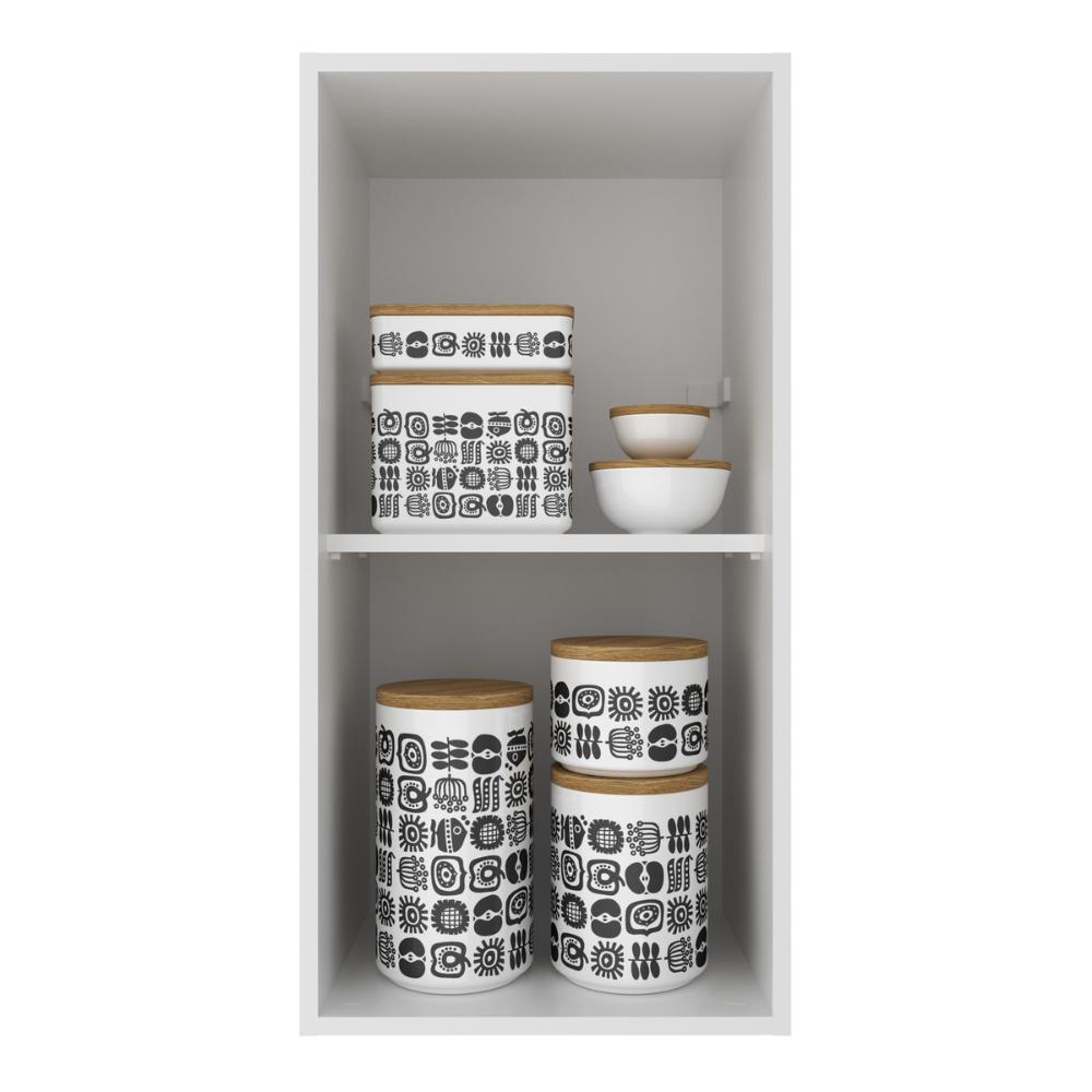 Armário de Cozinha Aéreo em MDF com 1 Porta 40cm Multimóveis CR20432 Branco