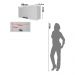 Armário de Cozinha Aéreo em MDF com 1 Porta Basculante 80cm Multimóveis CR20433 Branco