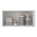 Armário de Cozinha Aéreo em MDF com 1 Porta Basculante 80cm Multimóveis CR20433 Branco
