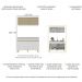Armário de Cozinha Compacta 120cm Veneza Multimóveis V2140 Branco/Dourado
