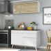 Armário de Cozinha Compacta 120cm Veneza Multimóveis V3688 Branco