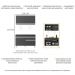 Armário de Cozinha Compacta 120cm com Leds Veneza Up Multimóveis V2012 Preto/Branco