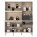 Armário de Cozinha Compacta 160cm Multimóveis CR20466 Avena/Grafito