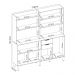 Armário de Cozinha Compacta 178cm Multimóveis CR20470 Amêndola/Nude Prime TX