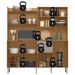 Armário de Cozinha Compacta 178cm Multimóveis CR20470 Amêndola/Nude Prime TX