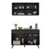 Armário de Cozinha Compacta 2 peças MP3687.895 Veneza Preto