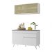 Armário de Cozinha Compacta 2 peças MP3688.891 Veneza Multimóveis Branco