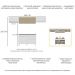 Armário de Cozinha Compacta 260cm Veneza Multimóveis V3698 Branco