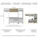Armário de Cozinha Compacta 4 peças MP3691.964 Veneza Branco
