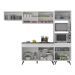 Armário de Cozinha Compacta 4 peças MP3691.964 Veneza Branco