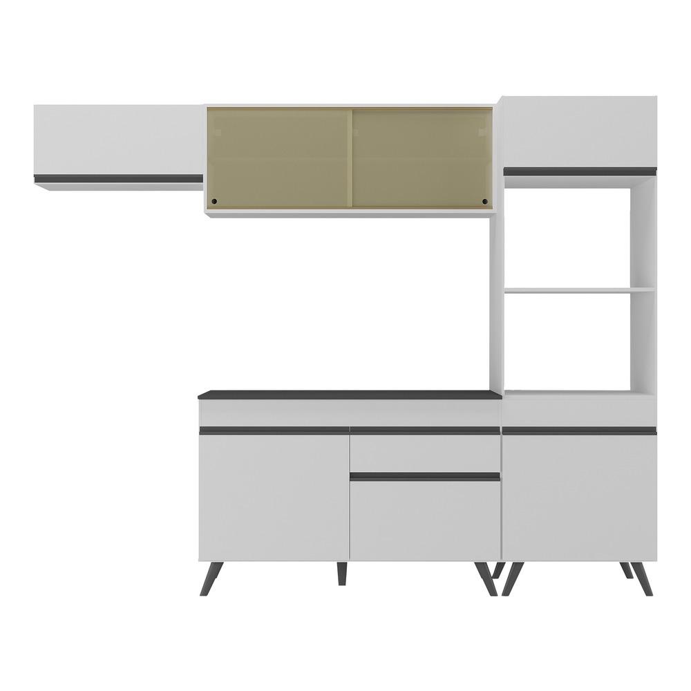 Armário de Cozinha Compacta 4 peças MP3691.964 Veneza Branco