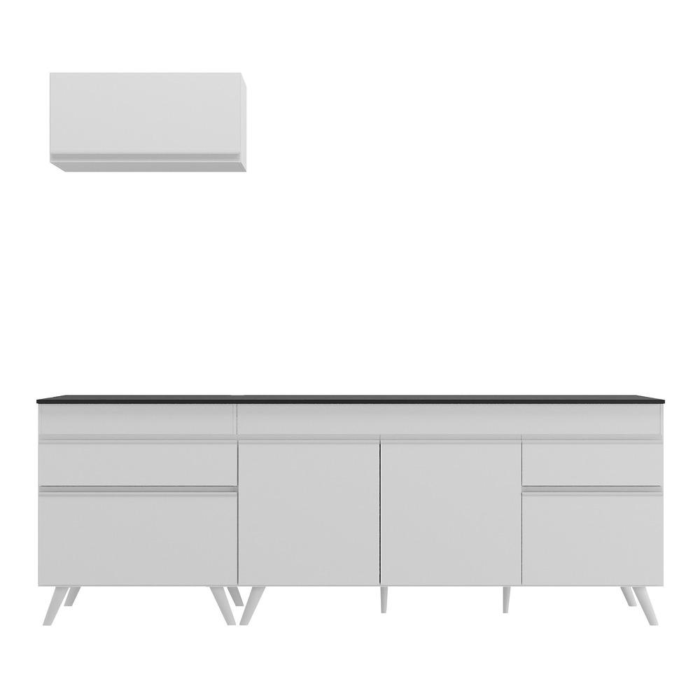 Armário de Cozinha Compacta Veneza Multimóveis MP2074.891 Branco