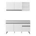 Armário de Cozinha Compacta Veneza Multimóveis MP2079.964 Branco