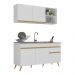 Armário de Cozinha Compacta Veneza Multimóveis MP2142.156 Branco