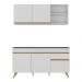 Armário de Cozinha Compacta Veneza Multimóveis MP2142.156 Branco