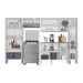 Armário de Cozinha Compacta Xangai Classic Multimóveis Branco