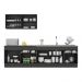 Armário de Cozinha Compacta com Rodapé Veneza Multimóveis MP2111.895 Preto