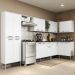 Armário de Cozinha Completa 8 peças Xangai Soul Multimóveis Branco