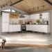 Armário de Cozinha Completa Modulada 11 Pçs Siena Multimóveis MP2241 Branco