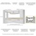 Armário de Cozinha Completa de Canto com Rodapé Veneza Multimóveis V2081  Branco/Dourado