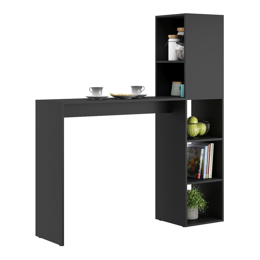 Armário de Cozinha Mesa/Bancada Multimóveis FG6004 Preto
