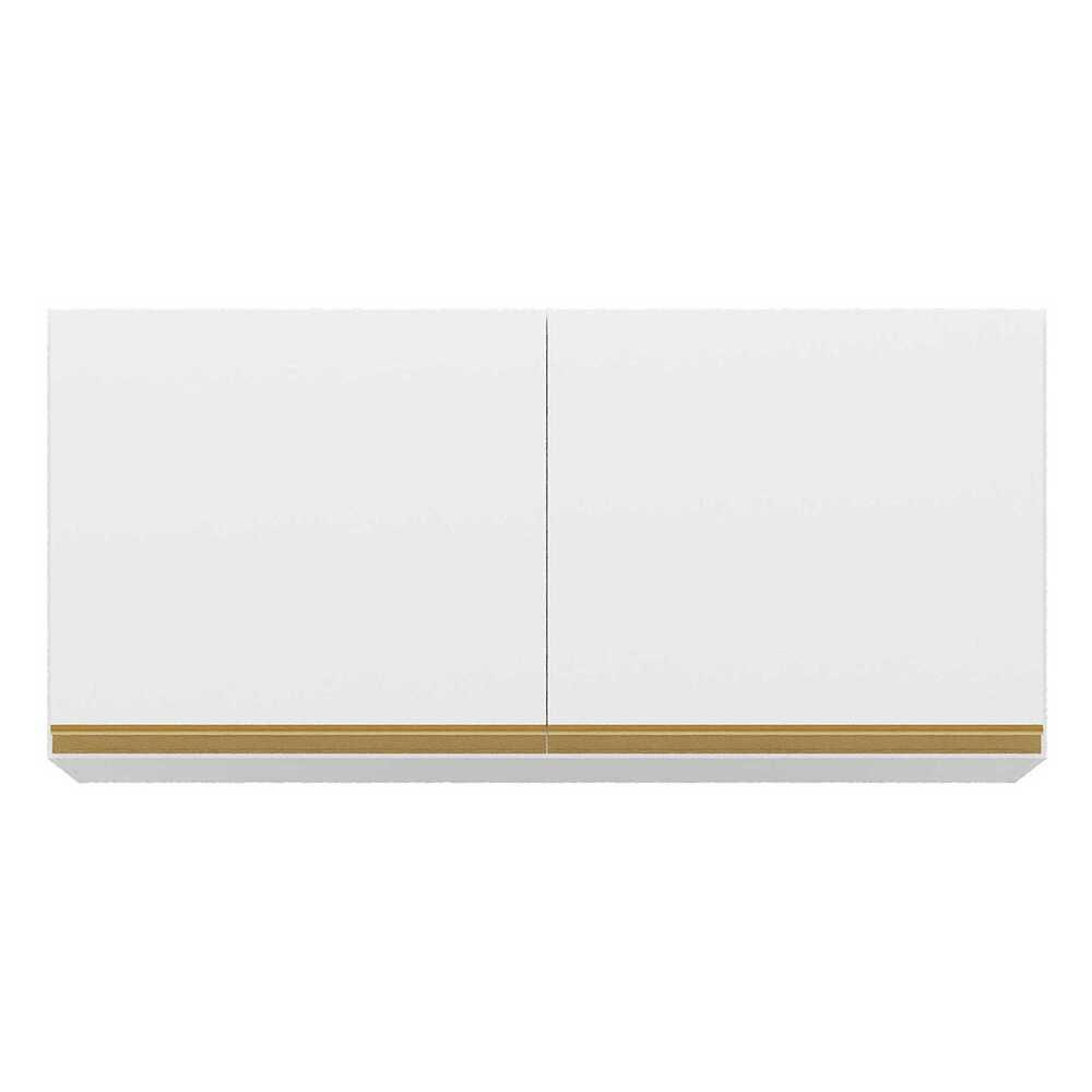 Armário de Cozinha Multimóveis Veneza GB 120 cm 2 Portas FG3682 Branco