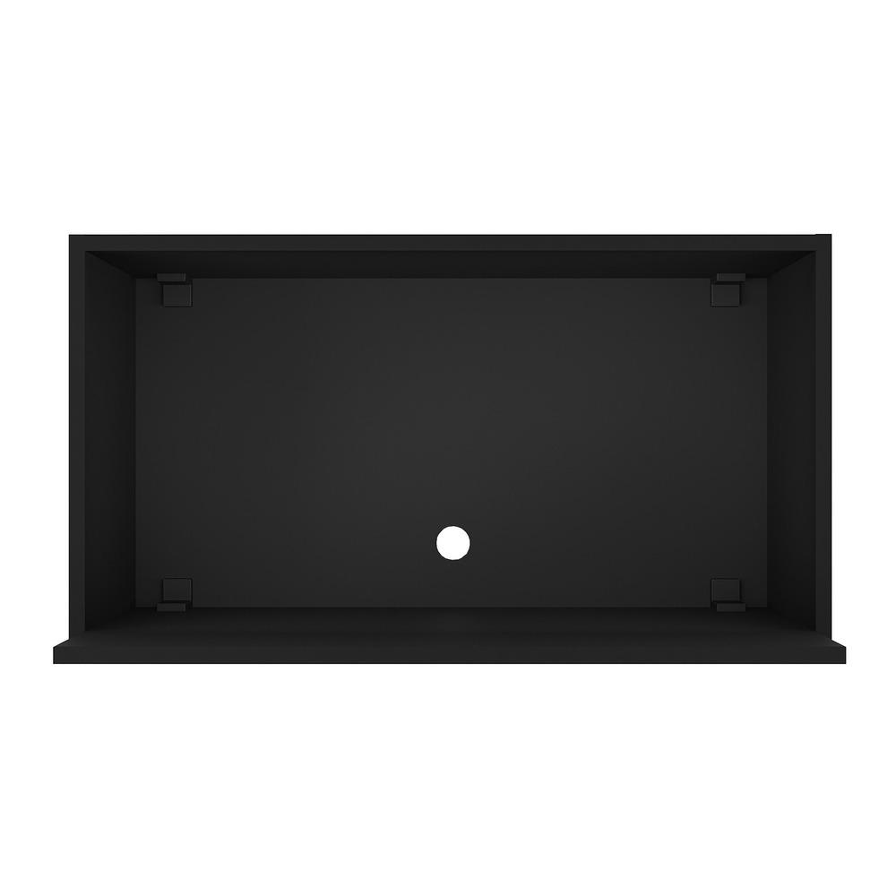 Armário de Cozinha Nicho para Microondas 70 cm Veneza GB Multimóveis MP3737 Preto