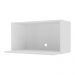Armário de Cozinha Nicho para Microondas 70 cm Veneza Multimóveis V3737 Branco