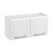 Armário de Cozinha de Aço Aéreo Duplo 70cm Rose Multimóveis CR6086 Branco