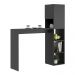 Armário de Cozinha/Bancada  com 1 Porta Multimóveis V6004 Preto