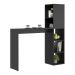 Armário de Cozinha/Bancada  com 1 Porta Multimóveis V6004 Preto