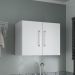 Armário de Lavanderia Aéreo com 2 Portas 57cm Multimóveis CR30039 Branco