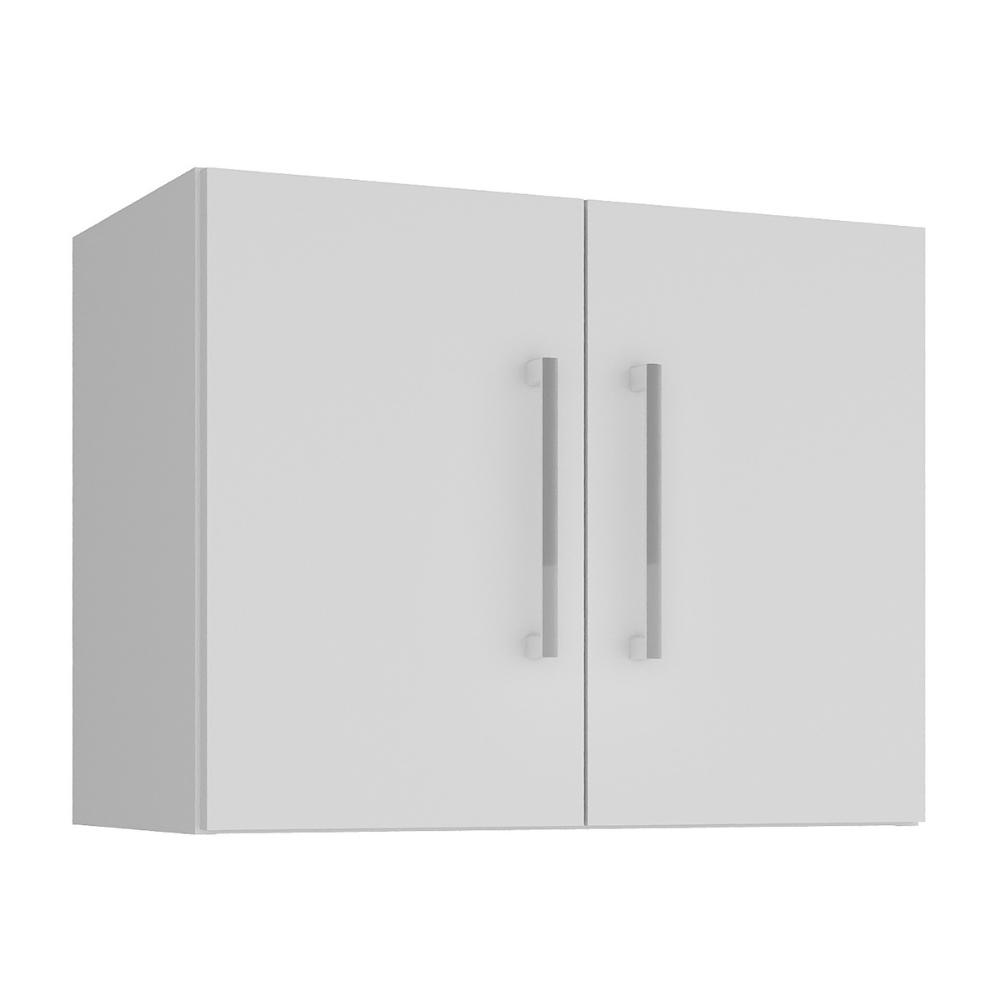 Armário de Lavanderia Aéreo com 2 Portas 57cm Multimóveis CR30039 Branco