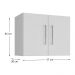 Armário de Lavanderia Aéreo com 2 Portas 57cm Multimóveis CR30039 Branco