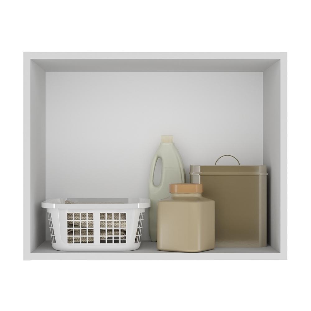Armário de Lavanderia Aéreo com 2 Portas 57cm Multimóveis CR30039 Branco