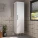 Armário de Lavanderia Multiuso com 1 Porta 45cm Multimóveis CR30040 Branco